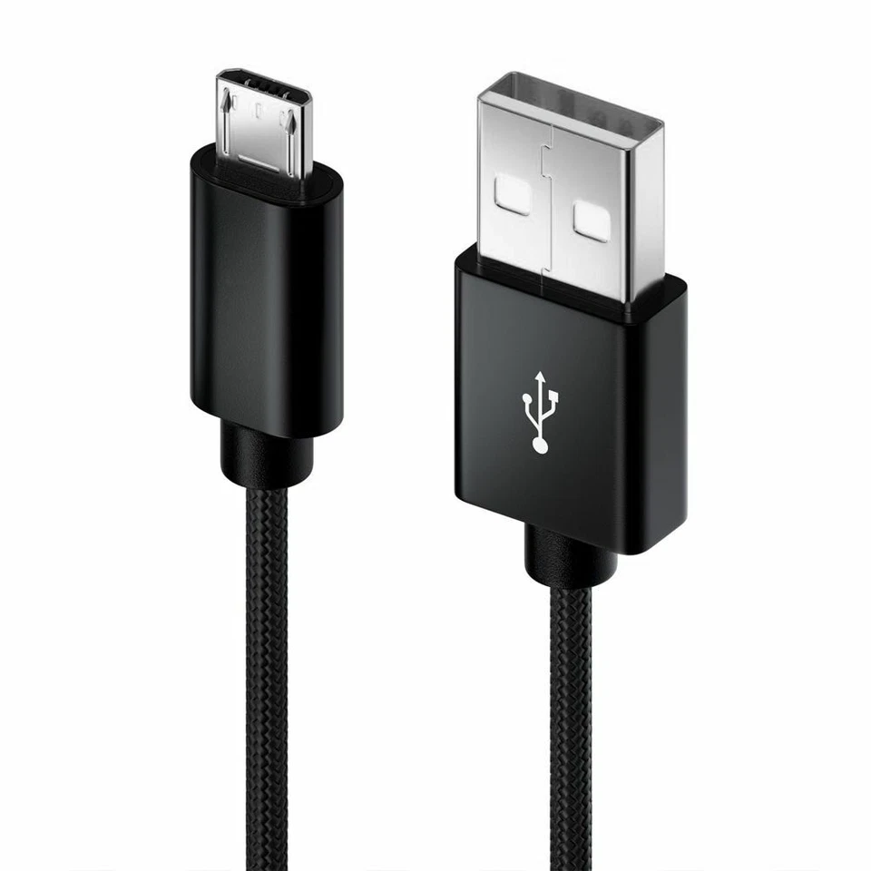 Câble Micro USB 1m 2m Rapide 2,4A Chargeur pour Samsung S7/Edge/S6/J3 J5 J6 Lot3 - Imagen 2 de 4