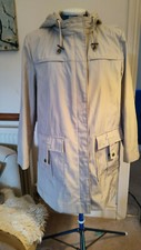 Rossetti Cream Coat, Mac Hooded Size 14 