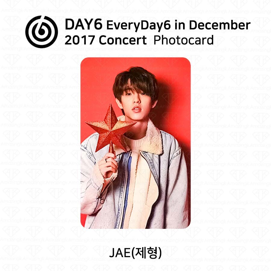 DAY6 Every Day6 Concert In December 2017 Official Photocard Jae