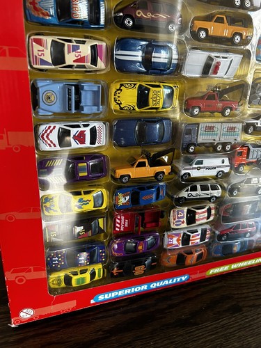 Yat Ming Road Tough 100 Deluxe Gift Set Die Cast Car Set Brand New Rare - 第 4/9 張圖片