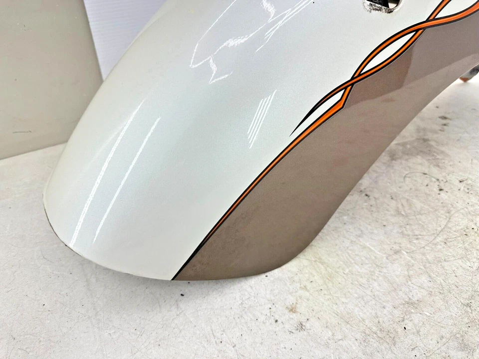 Guardabarros trasero Victory Kingpin 2006 OEM Arlen Ness Flame Foto 2 de 4