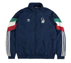 adidas Italy Originals Track Top Woven Track Jacket Retro Blue Classic Men Size
