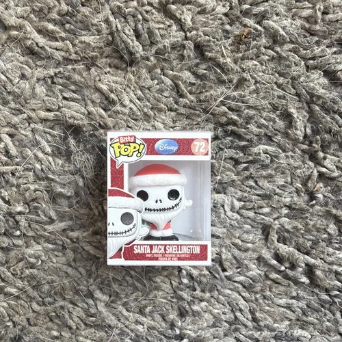 2023 Funko Bitty Pop! Disney #72 Santa Jack Skellington Vinyl Figure