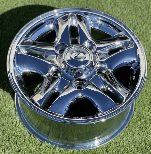 Lexus Lx470 Rims 1-NEW SINGLE CHROME 16” LEXUS LX470 2000 OEM WHEEL RIM 74145 | eBay
