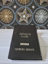 Giorgio Armani "CODE" Men's Parfum Sample Size 1.2ml/0.04oz Spray NIB