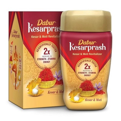 Dabur Kesarprash   450gm: Enriched with Kesar & Moti Scientifically Tested + F/S