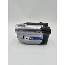 Sony Handycam DCR-DVD308 DVD Camcorder 25x Optical Zoom Carl Zeiss UNTESTED
