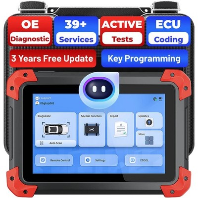 XTOOL D7X Bidirectional OBD2 Scanner Full System AI Diagnostic Tool ECU Coding