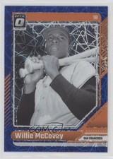 2024 Panini Donruss Optic Blue Velocity Prizm Willie McCovey #5 HOF 19fi