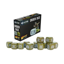 Bolt Action: Orders Dice pack - Olive Drab