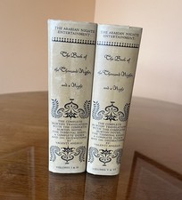 TWO Books BEST of the Thousand Nights  Vol I /II & Vol V/VI  Vintage Mint Illust