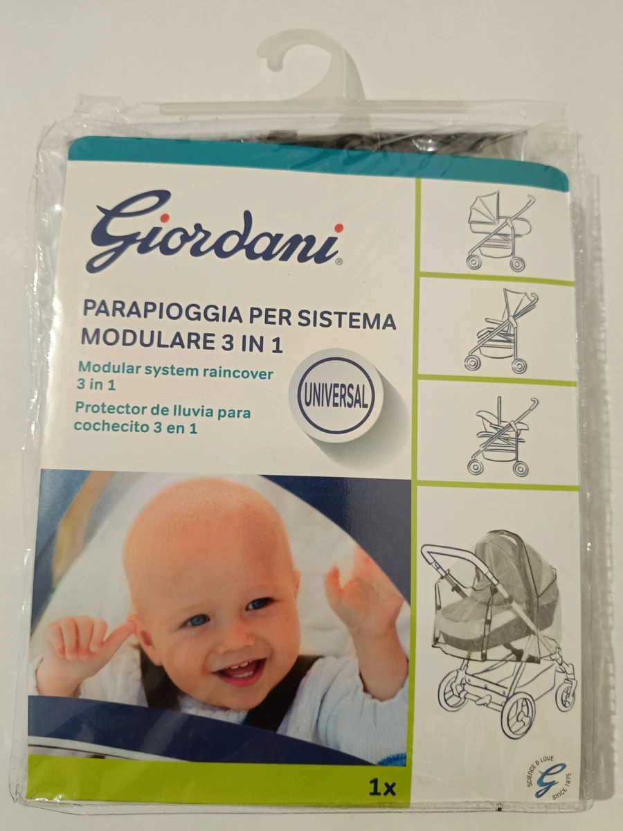 Copertura Antipioggia Universale Per Passeggino – Telo Trasparente In PVC, Protezione Da Pioggia, Vento E Polvere - 6