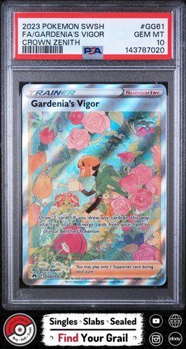 Gardenia's Vigor graded PSA 10 for sale on eBay