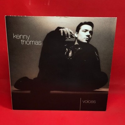 KENNY THOMAS Voices 1991 vinyl LP + INNER Thinking About Your Love Outstanding 