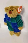 Beanie Babies Ty Attic Treasures Piccadilly The Bear 1993 with Tags Vintage