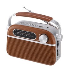 Vintage Am Fm Bluetooth Radio With Powerful Sound Retro Bluetooth Speaker Ra... Vintage Am Fm Bluetooth Radio With Powerful Sound Retro Bluetooth Speaker Ra...