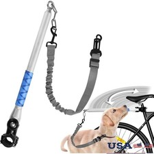 Hands-Free Bike Dog Leash Durable Adjustable Leash Large Medium Small Dogs New