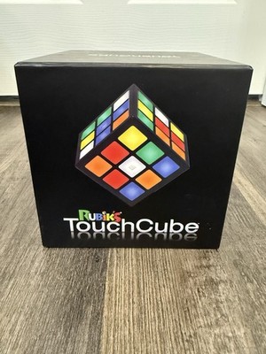 Rubik's TouchCube 2009 Interactive Touch Lights Sound Puzzle w/ Box Tested Rare