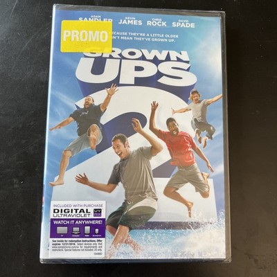 Grown Ups 2 DVD SEALED NEW Adam Sandler Kevin James Chris Rock David Spade 2013