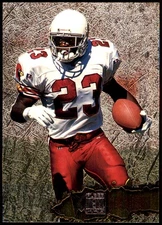 Garrison Hearst 1996 Fleer Metal #1 Cardinals NFL READ FREE SHIP AutographDen