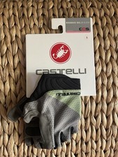 CASTELLI Roubaix Gel 2 Glove Women’s Size Small Travertine Gray New With Tags