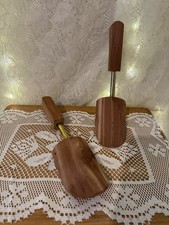 Vintage Rochester Shoe Tree Co Cedar Shoe Trees Shapers Boots Ashland NH USA