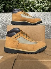 Timberland 15945 Wheat Nubuck Leather Lace-Up Youth Boys Boots Size 6