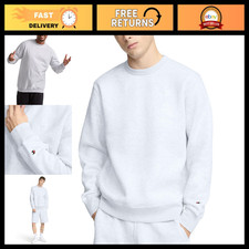 Men's Crewneck Fleece Sweatshirt, Midweight, Standard Fit, Regular Big Tall Si