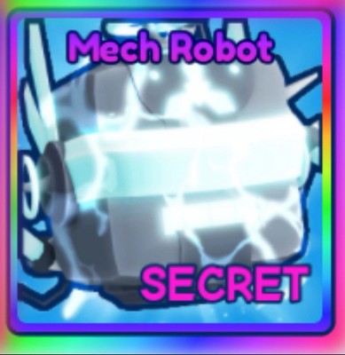 Mech Robot Secret - Bubble Gum Simulator Infinity/BGSI