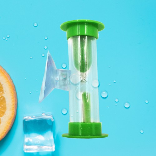 3 Minutes Suction Cup Hourglass Child Cute Timer Sandglass - Picture 6 of 12