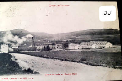 Nr. 804/108JJ CPA DE DOCELLES Fabrik und Städte des Grand-Meix Dep. 88 geschrieben
