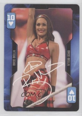 2019 Aquarius WWE Divas Evolution Playing Cards Brie Bella #10H e6j