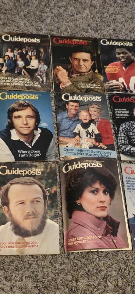 Guideposts Magazine Lot of 15 (Complete 1982 Set) Herschel Walker Etc. '82-83 - Image 2 of 4