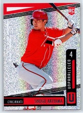 2020 Panini Chronicles Unparalleled Shogo Akiyama Rookie Cincinnati Reds RC #12