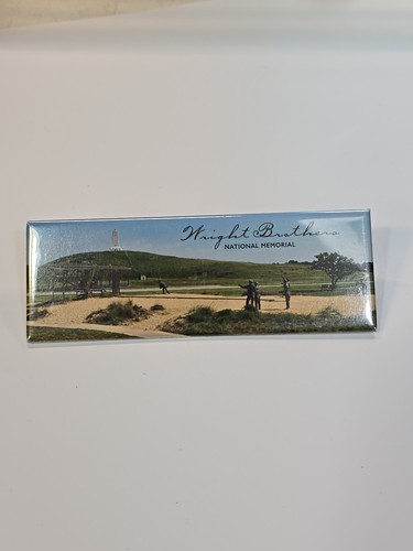 Wright Brothers National Memorial Souvenir Fridge Magnet Kill Devil Hills NC