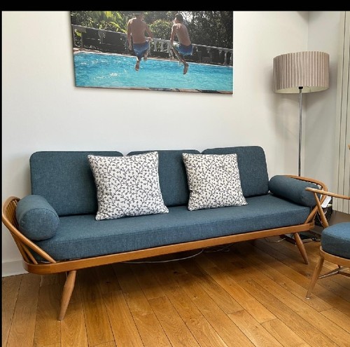 Custom Order For Helen - Ercol daybed, Jubilee, Footstool & 204 new cushions