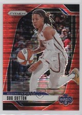2024 Panini Prizm WNBA Red Pulsar Prizm 96/299 Sug Sutton #51 Rookie RC 13kb