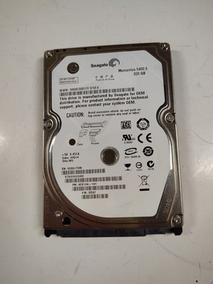 Seagate ST9320320AS Momentus 5400.5 320GB 2.5'' SATA II Hard Drive | Used, Tested