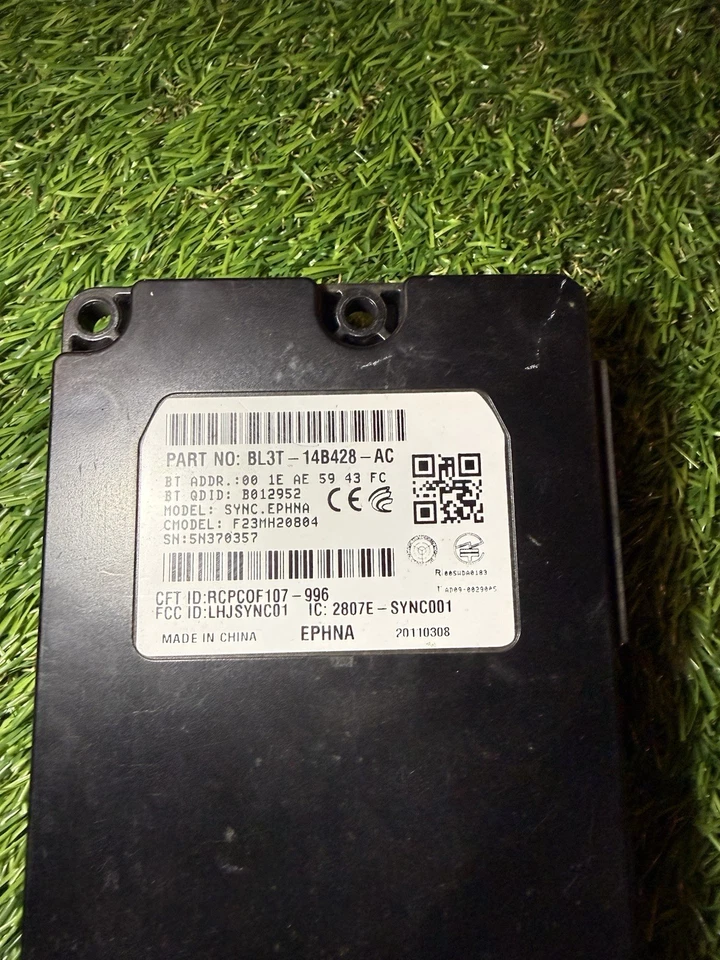 Ford F150 2011 módulo de comunicación sincronizada BL3T-14B428-AC OEM Foto 2 de 4