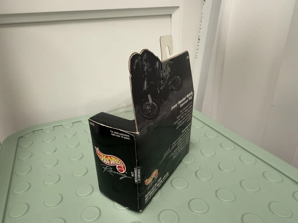 1999 Hot Wheels Jeremy McGrath #1 Racing Dirtbike Toy Yamaha Motocross Rare New - Image 4 of 4