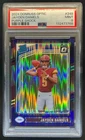 2024 Donruss Optic Jayden Daniels Purple Shock Rated Rookie #248 PSA 9