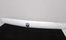 02-05 DODGE RAM 2500 TRUCK FRONT WHITE OEM HOOD GRILLE BUG SHIELD WIND DEFLECTOR