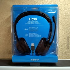 Logitech H390 Black Over the Ear USB Headset