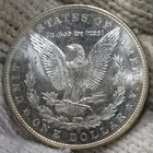 1904-o Morgan Silver Dollar Brilliant Uncirculated Cameo With Mirrors