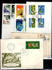 // HUNGARY, SAMOA, URUGUAY, ZAIRE 1972 - 5 FDC - SPACE