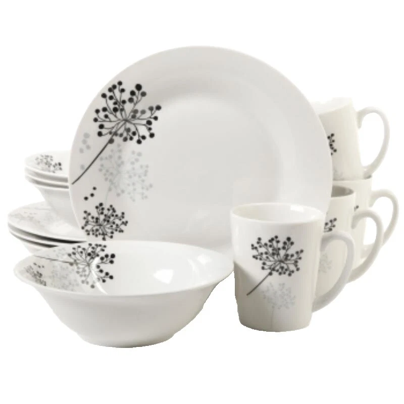 Gibson Stoneware Dinner Service Sets