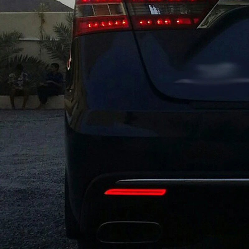 LED Rear Bumper Reflector Fog Brake Turn Indicator Lights Fit For Lexus RC 15-18 Foto 4 de 4