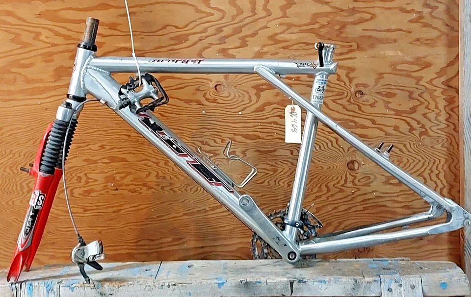 1993 GT Richochet MTB Bike Frame 20" Large Hardtail Deore LX RockShox US Shipper - Image 2 of 4