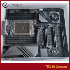 FOR ASROCK TRX40 Creator DDR4 *8 AMD TRX40 256GB ATX Motherboard Test OK