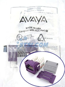 Commscope-Systimax-GigaSpeed-Cat6-Modular-Jack-Violet-MGS400BH-361-STSI